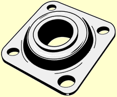 drawing of a flange