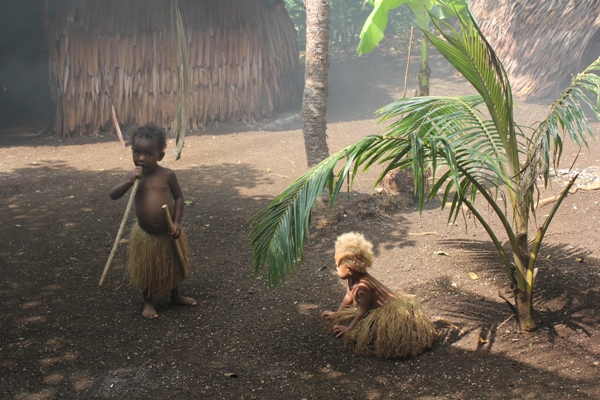 Children in Traditional Dress