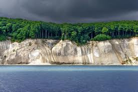 Rugen's Chalk Cliffs on the German Baltic Coast